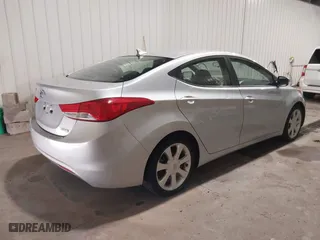 2012 Hyundai Elantra GLS with VIN 5NPDH4AE8CH100012, listed as a IAAI auction lot 40133634 with 82,423 mi miles. Bid and sale history available at carsss.com. Image 4.