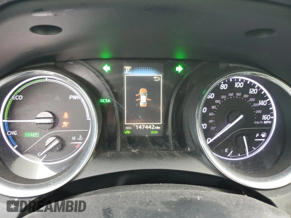 2019 Toyota Camry Hybrid LE z VIN 4T1B21HKXKU518106, wystawiony jako Copart lot #77074883 z przebiegiem 147 442 mil mil oraz Szkoda całkowita • Salvage title. Historia ofert i sprzedaży dostępna na DreamBid. Obrazek 9.
