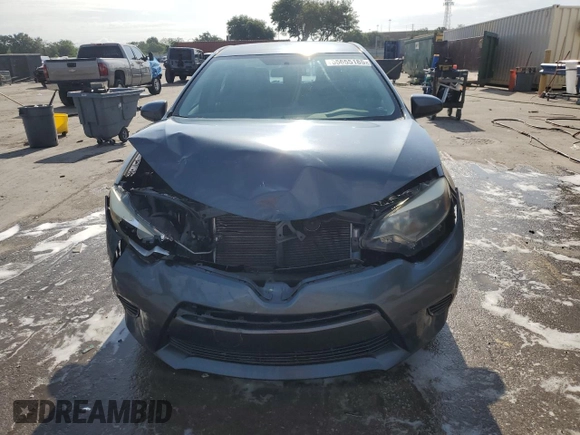 2016 Toyota Corolla L with VIN 2T1BURHE9GC682605, listed as a Copart auction lot 55655185 with 104,713 mi miles and Salvage Title. Bid and sale history available at DreamBid. Image 5.