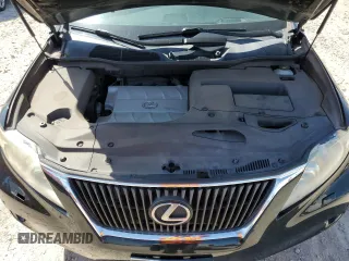 2012 Lexus RX 350 with VIN JTJZK1BA2C2412732, listed as a Copart auction lot 52936145 with 143,914 mi miles and Salvage Title. Bid and sale history available at DreamBid. Image 12.
