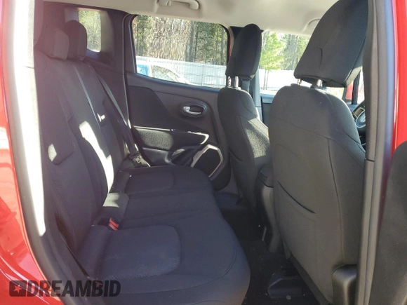 2017 Jeep Renegade Latitude with VIN ZACCJBBB8HPG02722, listed as a Copart auction lot 49951795 with 82,366 mi miles and Salvage Title. Bid and sale history available at carsss.com. Image 11.