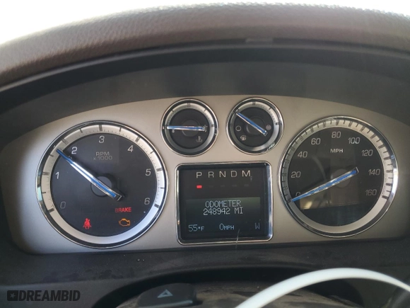 2009 Cadillac Escalade with VIN 1GYFK23299R200701, listed as a Copart auction lot 52242745 with 248,942 mi miles and Salvage Title. Bid and sale history available at carsss.com. Image 9.