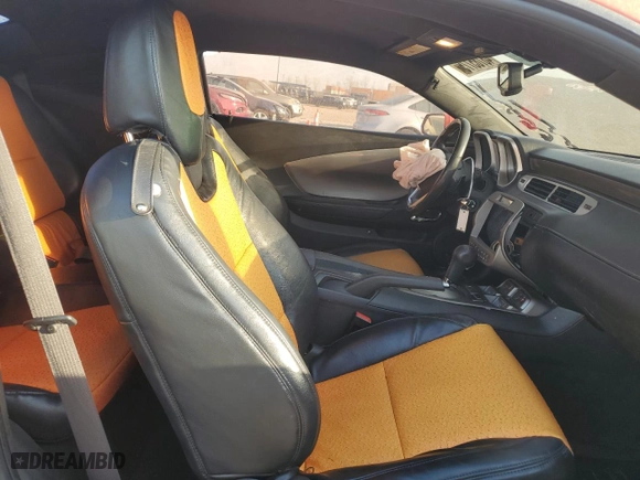 2012 Chevrolet Camaro 2LT with VIN 2G1FC1E38C9191566, listed as a Copart auction lot 48785775 with 124,466 mi miles and Salvage Title. Bid and sale history available at carsss.com. Image 10.