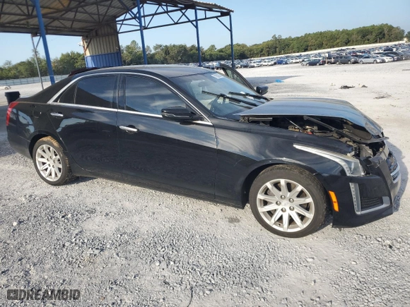 2016 Cadillac CTS Sedan RWD with VIN 1G6AP5SX4G0136538, listed as a Copart auction lot 71800864 with 127,857 mi miles and Salvage Title. Bid and sale history available at carsss.com. Image 4.