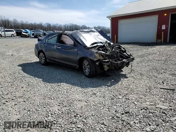 2013 Honda Accord Sdn EX-L with VIN 1HGCR2F80DA057893, listed as a Copart auction lot 52640415 with Not Provided miles and Salvage Title. Bid and sale history available at carsss.com. Image 10.