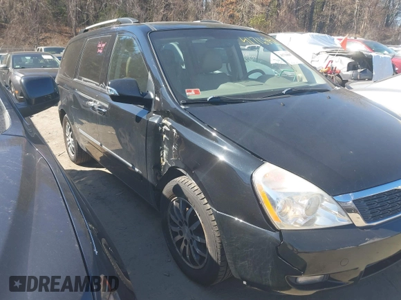 2012 Kia Sedona EX with VIN KNDMH4C72C6426073, listed as a IAAI auction lot 41716847 with 158,531 mi miles. Bid and sale history available at carsss.com. Image 6.