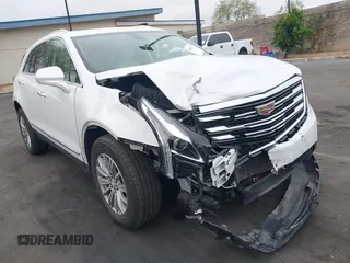 2019 Cadillac XT5 Luxury FWD with VIN 1GYKNCRS2KZ158560, listed as a IAAI auction lot 42067397 with 48,816 mi miles and . Bid and sale history available at DreamBid. Image 1.