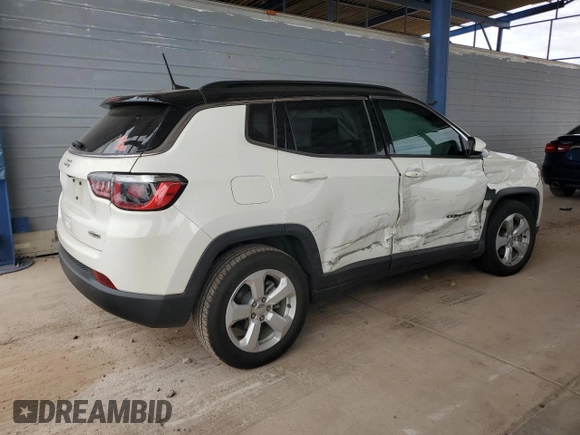 2019 Jeep Compass Latitude with VIN 3C4NJCBB3KT726119, listed as a Copart auction lot 65382915 with 132,313 mi miles and Salvage title. Bid and sale history available at DreamBid. Image 3.