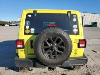 2023 Jeep Wrangler Sport with VIN 1C4HJXDN2PW562603, listed as a Copart auction lot 81111784 with 24,293 mi miles and Salvage Title. Bid and sale history available at DreamBid. Image 6.