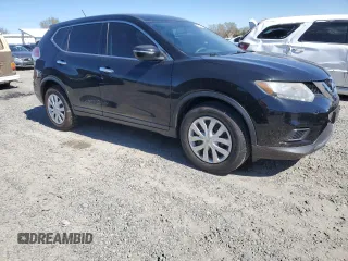 2015 Nissan Rogue S with VIN KNMAT2MT7FP578544, listed as a Copart auction lot 48257265 with 209,632 mi miles and Salvage Title. Bid and sale history available at DreamBid. Image 4.