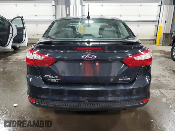 2013 Ford Focus SE with VIN 1FADP3F21DL234956, listed as a Copart auction lot 52698205 with 181,113 mi miles and Salvage Title. Bid and sale history available at carsss.com. Image 6.
