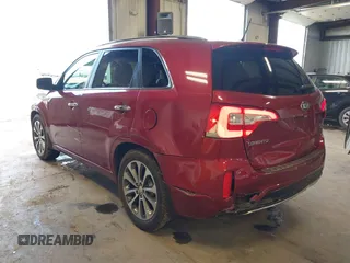 2014 Kia Sorento SX Limited with VIN 5XYKW4A78EG465167, listed as a IAAI auction lot 42149684 with 122,758 mi miles. Bid and sale history available at carsss.com. Image 3.
