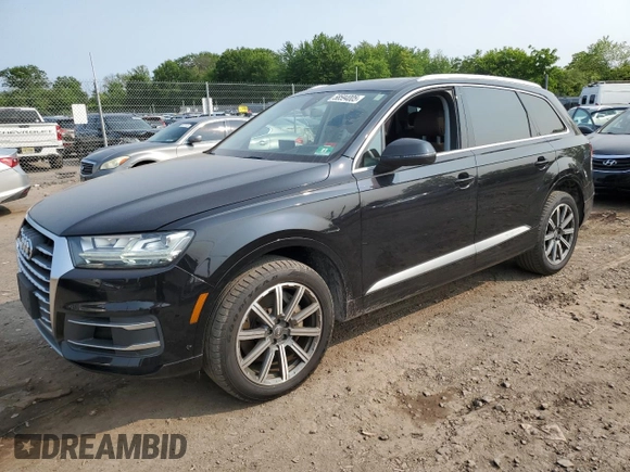 2017 Audi Q7 Prestige z VIN WA1VAAF79HD013051, wystawiony jako Copart lot #58594005 z przebiegiem 82 158 mil mil oraz Czysty tytuł • Clean title. Historia ofert i sprzedaży dostępna na DreamBid. Obrazek 1.