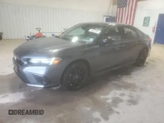 2024 Honda Civic Sport z VIN 2HGFE2F50RH543661, wystawiony jako Copart lot #52607825 z przebiegiem 37 298 mil mil oraz Szkoda całkowita • Salvage title. Historia ofert i sprzedaży dostępna na DreamBid. Obrazek 1.