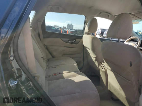 2015 Nissan Rogue SV with VIN KNMAT2MTXFP508634, listed as a Copart auction lot 52416055 with 143,703 mi miles and Salvage Title. Bid and sale history available at carsss.com. Image 11.