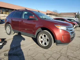 2014 Ford Edge SEL z VIN 2FMDK4JC3EBA68967, wystawiony jako Copart lot #42631625 z przebiegiem 166 302 mil mil oraz Szkody całkowita. Historia ofert i sprzedaży dostępna na DreamBid. Obrazek 4.