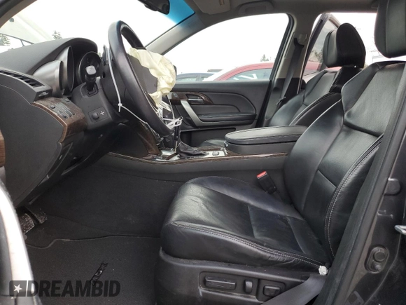 2013 Acura MDX Advance with VIN 2HNYD2H8XDH523275, listed as a Copart auction lot 81546104 with 187,845 mi miles and Salvage Title. Bid and sale history available at DreamBid. Image 7.