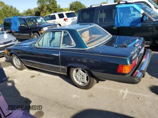 1984 Mercedes-Benz 380 with VIN WDBBA45A1EA014813, listed as a Copart auction lot 75331594 with 189,833 mi miles and Salvage Title. Bid and sale history available at carsss.com. Image 2.