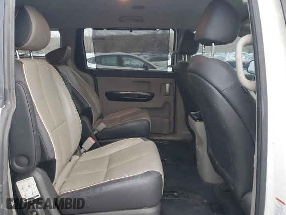 2015 Kia Sedona SX with VIN KNDMC5C19F6032915, listed as a Copart auction lot 82626784 with 135,594 mi miles and Salvage Title. Bid and sale history available at carsss.com. Image 11.