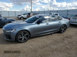 2020 Volvo S90 R-Design with VIN LVYA22MT1LP146863, listed as a Copart auction lot 72603084 with 38,159 mi miles and Salvage Title. Bid and sale history available at carsss.com. Image 1.