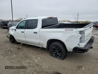 2023 Chevrolet Silverado 1500 LT Trail Boss with VIN 3GCUDFEDXPG339200, listed as a Copart auction lot 44364945 with 45,293 mi miles and Salvage Title. Bid and sale history available at DreamBid. Image 2.