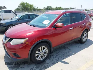 2015 Nissan Rogue SV with VIN KNMAT2MT2FP580315, listed as a IAAI auction lot 42074887 with 184,180 mi miles. Bid and sale history available at carsss.com. Image 2.