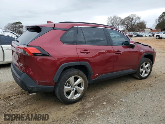 2021 Toyota RAV4 Hybrid LE with VIN 4T3B6RFV6MU040003, listed as a Copart auction lot 47873915 with 93,511 mi miles and Salvage Title. Bid and sale history available at carsss.com. Image 3.