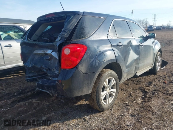 2015 Chevrolet Equinox LS z VIN 2GNALAEK1F1134967, wystawiony jako IAAI lot #41493113 z przebiegiem 144 336 mil mil oraz . Historia ofert i sprzedaży dostępna na DreamBid. Obrazek 4.