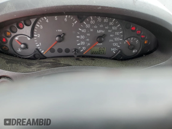 2005 Ford Focus S with VIN 3FAFP37N75R130668, listed as a Copart auction lot 52897015 with 222,043 mi miles and Non repairable. Bid and sale history available at DreamBid. Image 9.