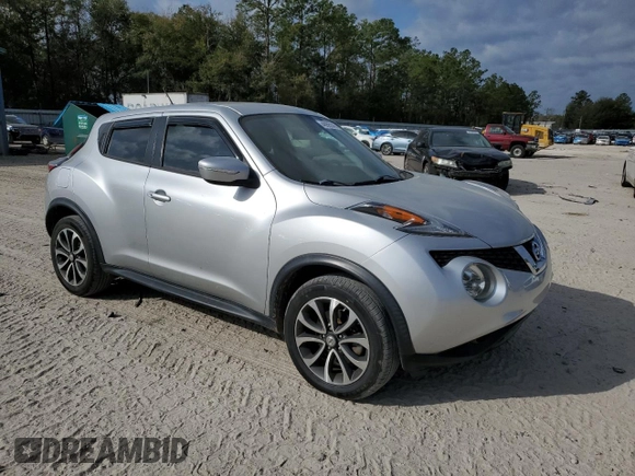 2017 Nissan Juke S with VIN JN8AF5MR1HT700312, listed as a Copart auction lot 46995545 with 115,920 mi miles and Salvage Title. Bid and sale history available at DreamBid. Image 4.