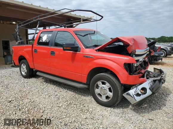 2011 Ford F-150 XL with VIN 1FTEW1CM1BKD13882, listed as a Copart auction lot 58329505 with Not provided miles and Salvage title. Bid and sale history available at DreamBid. Image 4.