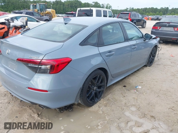 2023 Honda Civic Sport with VIN 2HGFE2F5XPH546709, listed as a IAAI auction lot 42453213 with 46,768 mi miles and . Bid and sale history available at DreamBid. Image 4.