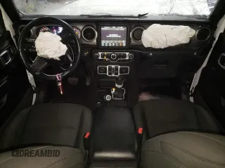 2021 Jeep Gladiator Sport S с VIN 1C6HJTAG2ML563219, выставлен на аукционе Copart как лот 85591344 с пробегом 46 842 миль миль и Списание • Salvage title. История ставок и продаж доступна на DreamBid. Изображение 8.