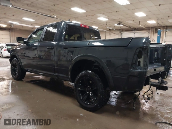 2021 Ram 1500 Classic Warlock with VIN 1C6RR7GG9MS522765, listed as a IAAI auction lot 41198110 with 35,154 mi miles. Bid and sale history available at carsss.com. Image 3.