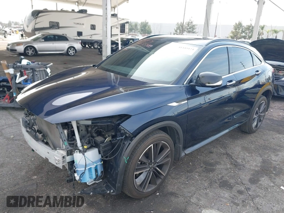 2022 Infiniti QX55 Essential with VIN 3PCAJ5K33NF115755, listed as a IAAI auction lot 41445124 with 19,852 mi miles and . Bid and sale history available at DreamBid. Image 18.
