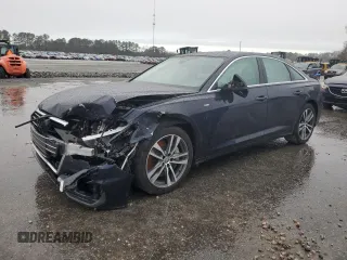 2019 Audi A6 Premium with VIN WAUK2AF26KN063785, listed as a Copart auction lot 86442724 with 92,920 mi miles and Salvage Title. Bid and sale history available at carsss.com. Image 1.