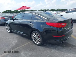 2014 Kia Optima SXL Turbo with VIN 5XXGR4A69EG348934, listed as a IAAI auction lot 42322630 with 119,171 mi miles and . Bid and sale history available at DreamBid. Image 3.