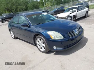 2004 Nissan Maxima SE with VIN 1N4BA41E74C852881, listed as a IAAI auction lot 42739049 with 86,665 mi miles and . Bid and sale history available at DreamBid. Image 1.