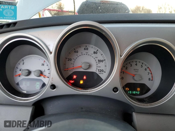 2009 Chrysler PT Cruiser with VIN 3A8FY48929T540472, listed as a Copart auction lot 82822674 with 131,842 mi miles and Salvage Title. Bid and sale history available at DreamBid. Image 9.