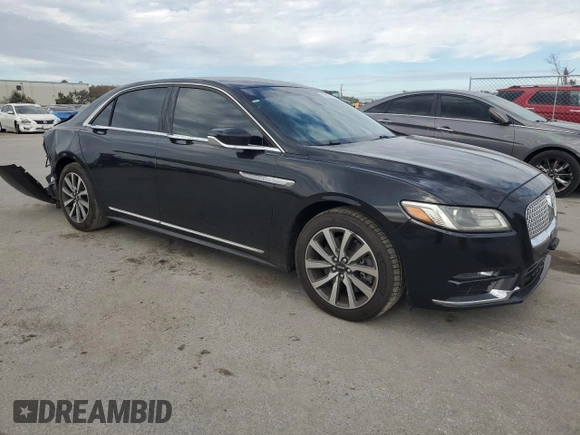2020 Lincoln Continental Standard with VIN 1LN6L9PK4L5603078, listed as a Copart auction lot 86859514 with 50,760 mi miles and Non Repairable. Bid and sale history available at carsss.com. Image 4.