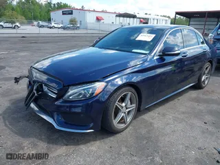 2015 Mercedes-Benz C-Class C 300 with VIN 55SWF4JB2FU088476, listed as a IAAI auction lot 41913454 with 145,179 mi miles. Bid and sale history available at carsss.com. Image 17.