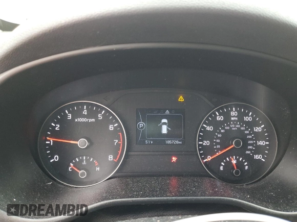 2017 Kia Sportage EX with VIN KNDPNCAC7H7151575, listed as a Copart auction lot 55811405 with 185,728 mi miles and Salvage title. Bid and sale history available at DreamBid. Image 9.