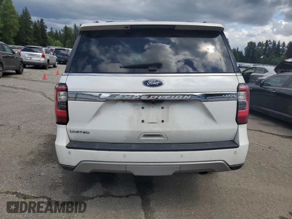 2020 Ford Expedition Max Limited z VIN 1FMJK2AT9LEA83966, wystawiony jako Copart lot #57096815 z przebiegiem 38 293 mil mil oraz Szkoda całkowita • Salvage title. Historia ofert i sprzedaży dostępna na DreamBid. Obrazek 6.