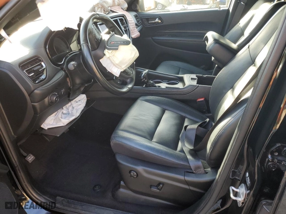 2022 Dodge Durango GT Plus with VIN 1C4RDJDG8NC220419, listed as a Copart auction lot 84654714 with 0 mi miles and Salvage Title. Bid and sale history available at carsss.com. Image 7.