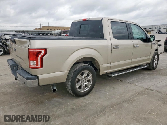 2017 Ford F-150 XL with VIN 1FTEW1CP4HKD73058, listed as a Copart auction lot 54901205 with 99,526 mi miles and Salvage Title. Bid and sale history available at carsss.com. Image 3.