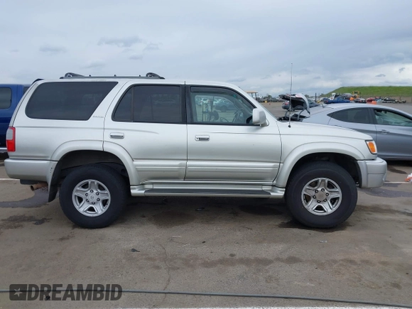 2000 Toyota 4Runner Limited with VIN JT3HN87R8Y0301624, listed as a IAAI auction lot 41786250 with 224,680 mi miles and . Bid and sale history available at DreamBid. Image 13.
