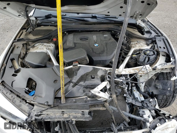 2018 BMW 5 Series 530i xDrive with VIN WBAJA7C53JWC75572, listed as a Copart auction lot 51467985 with 53,379 mi miles and Salvage Title. Bid and sale history available at carsss.com. Image 11.