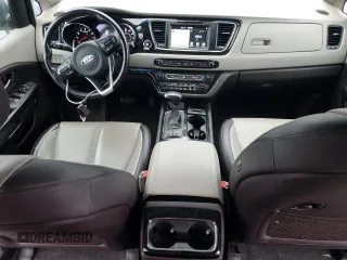 2017 Kia Sedona SX-L with VIN KNDME5C14H6271978, listed as a Copart auction lot 84454624 with 79,753 mi miles and Clean Title. Bid and sale history available at carsss.com. Image 8.