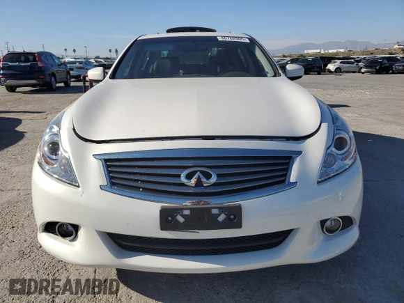 2015 Infiniti Q40 with VIN JN1CV6AR8FM520143, listed as a Copart auction lot 46702005 with 0 mi miles and Salvage Title. Bid and sale history available at carsss.com. Image 5.