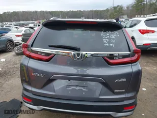 2021 Honda CR-V Touring with VIN 2HKRW2H93MH675015, listed as a IAAI auction lot 41711953 with 58,287 mi miles. Bid and sale history available at carsss.com. Image 16.